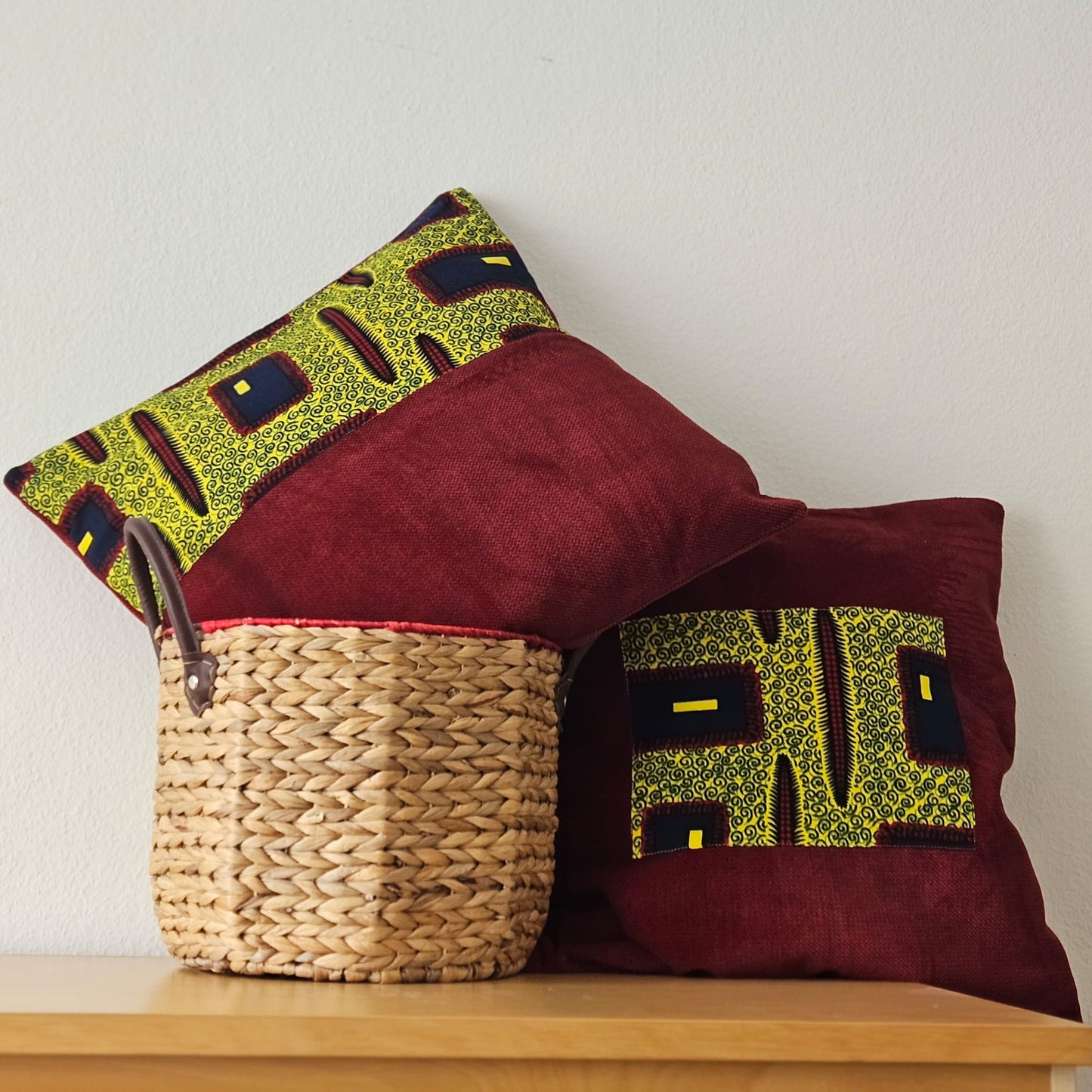 Housse de Coussin "Tourbillon de Terre"