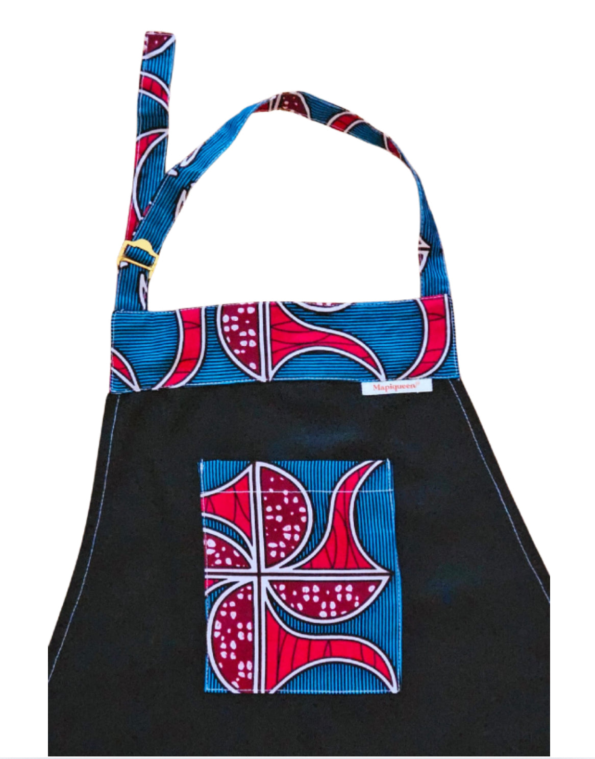 Black wax apron | Ivory Coast