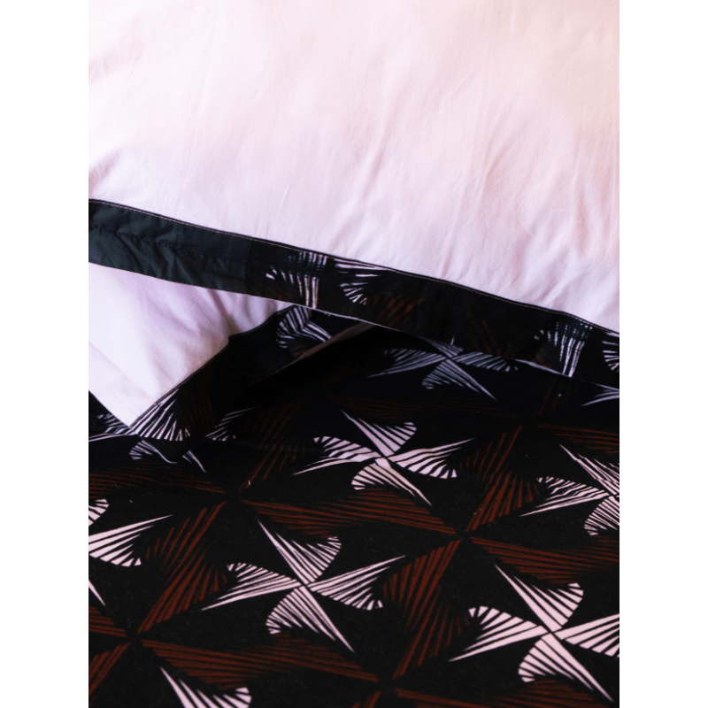 Black duvet cover" 220x240 - Comfortable and Romantic