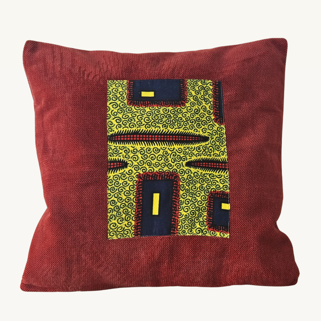 Housse de Coussin "Tourbillon de Terre"