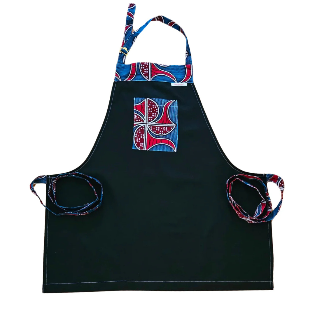 Black wax apron | Ivory Coast