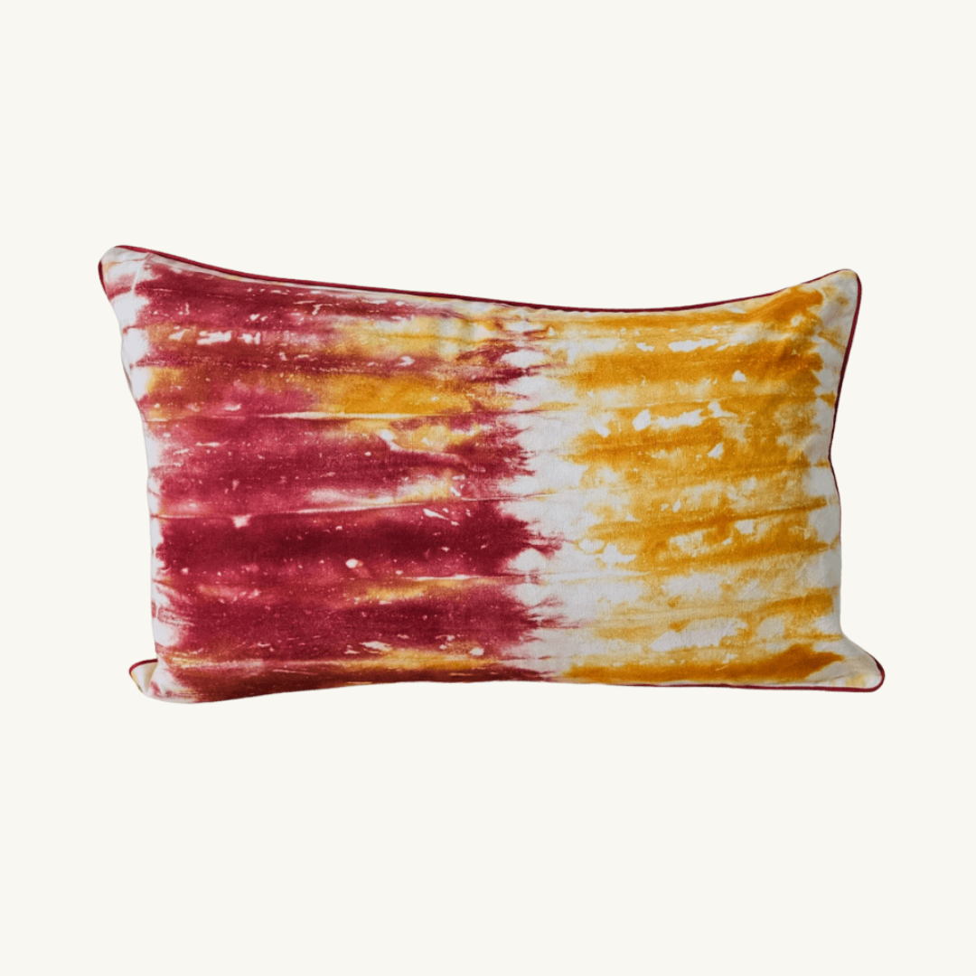 HOUSSE DE COUSSIN "TIE-DYE"