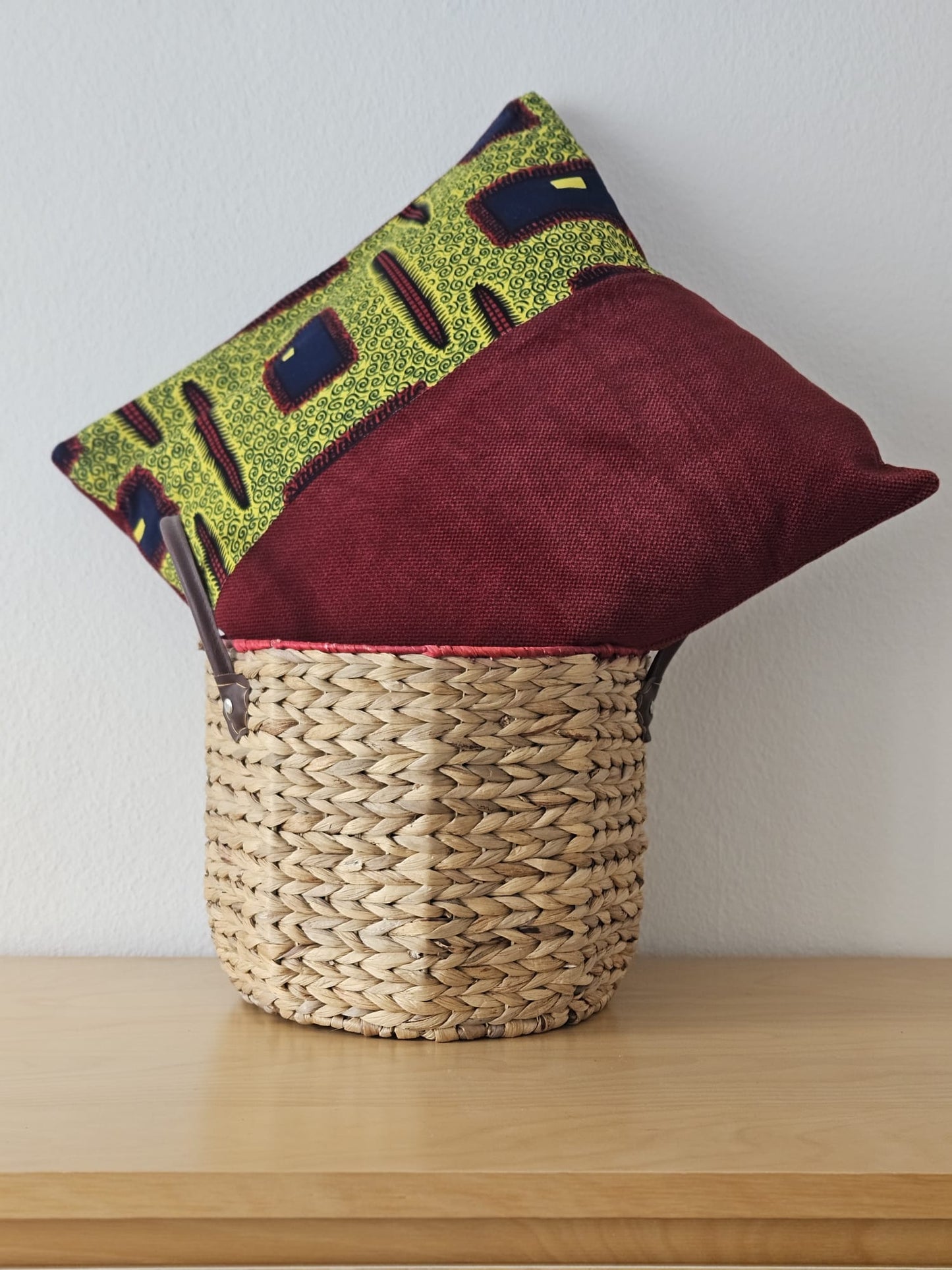 Housse de Coussin "Tourbillon de Terre"