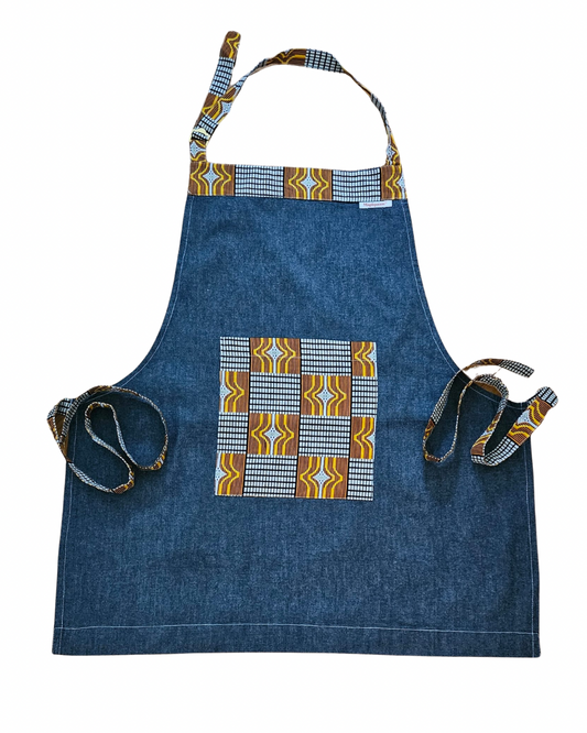 Tablier de cuisine Gris | Burkina Faso