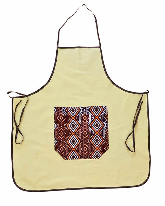 Tablier jaune aux accents Tinga