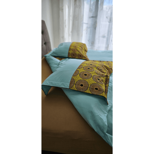 HOUSSE DE COUETTE "NSUBRA JAUNE"