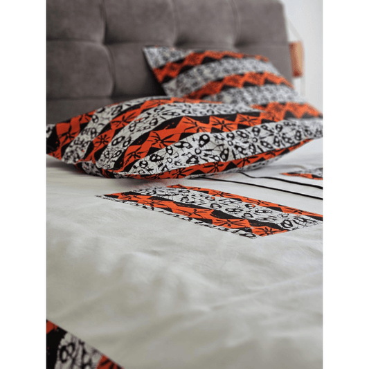 HOUSSE DE COUETTE "REVEZ EN ORANGE"