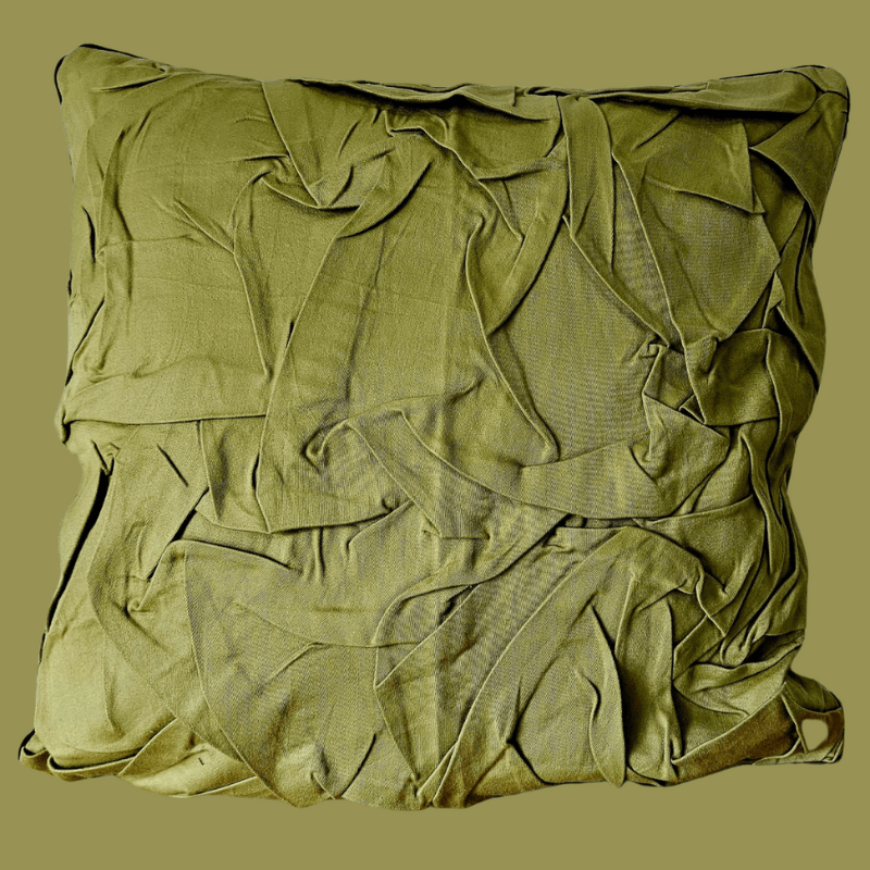 HOUSSE DE COUSSIN "PLISSÉ"