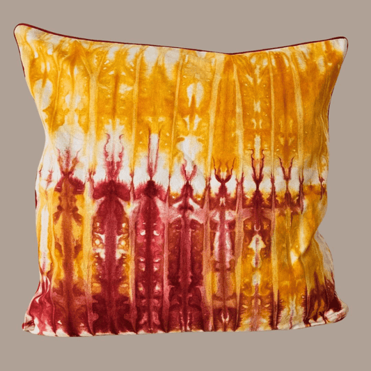 HOUSSE DE COUSSIN "TIE-DYE"