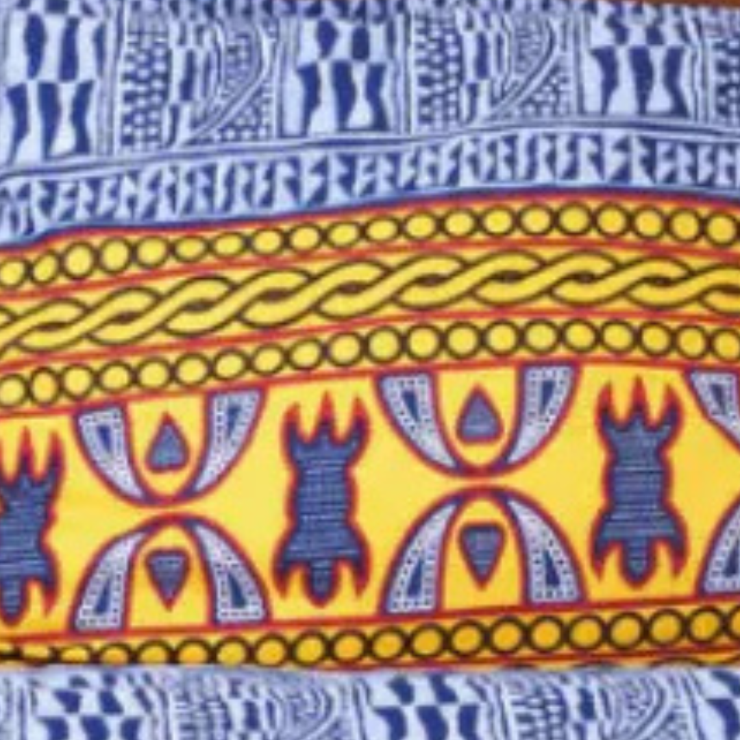 African Print Duvet Cover 220x240, Cameroon-Inspired Bedding