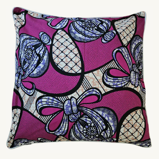 HOUSSE DE COUSSIN "PINK VIBES"