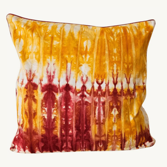 HOUSSE DE COUSSIN "TIE-DYE"