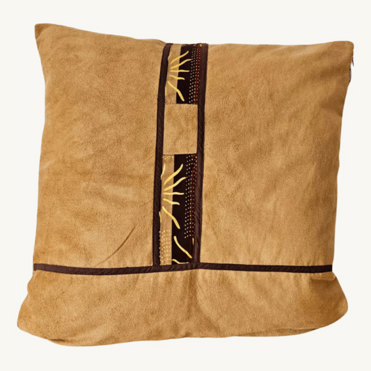 Housse de Coussin "Sable du Sahara"