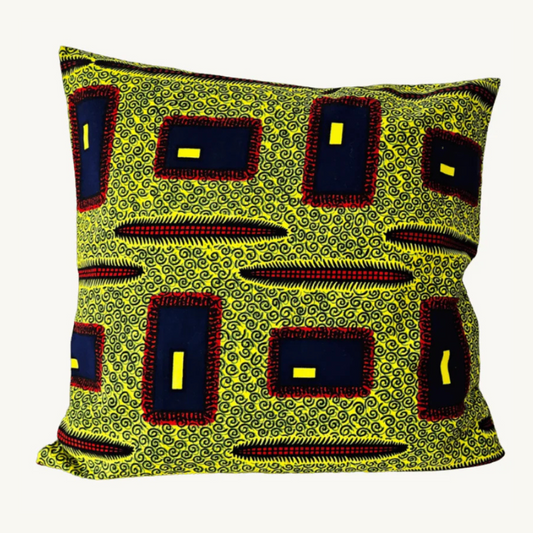 Housse de Coussin Éclat Africain