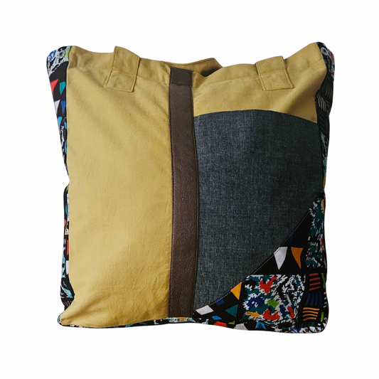 Patchwork Ethnic Tote Bag
